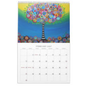 PRISARTS BAUM VON LEBEN-MALEREI-KALENDER 2012 KALENDER (Feb 2027)