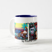 PRISARTS Kaffee-Tasse Zweifarbige Tasse (Vorderseite Links)