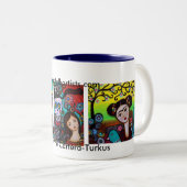 PRISARTS Kaffee-Tasse Zweifarbige Tasse (VorderseiteRechts)