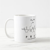 Priscila Peptid-Namen-Tasse Kaffeetasse (Links)