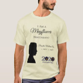Priscilla Alden Mayflower der T - Shirt der (Vorderseite)
