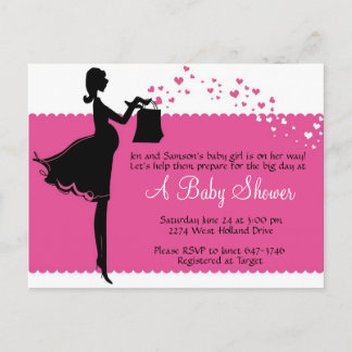 Priscilla Baby Shower Einladung