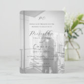 Priscilla Classic Wedding Save The Date (Stehend Vorderseite)
