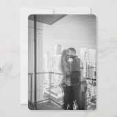 Priscilla Classic Wedding Save The Date (Rückseite)