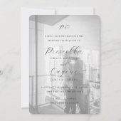 Priscilla Classic Wedding Save The Date (Vorderseite)