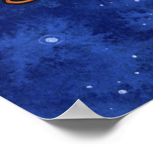 Priscilla Hexe Halloween Fantasy Art Poster (Ecke)