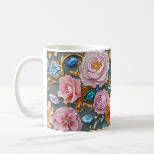 Priscilla Koffie of Thee Mok Kaffeetasse (Links)