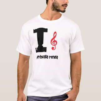 priscilla Liebe Clef T-Shirt