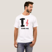 priscilla Liebe Clef T-Shirt (Vorne ganz)