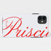 Priscilla - schönes iPhone Case (Rückseite (Horizontal))