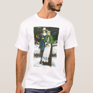 Priscilla und Johns Alden Szene T-Shirt