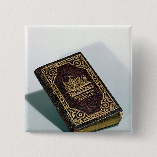 Prise de la Bastille, Kopie eines Buches Button (Vorderseite)