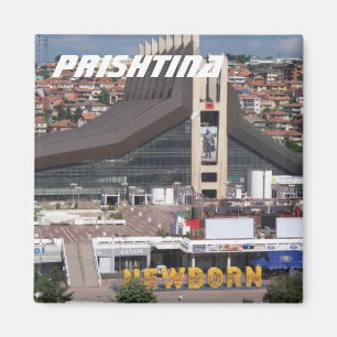 Prishtina, Kosovo Magnet
