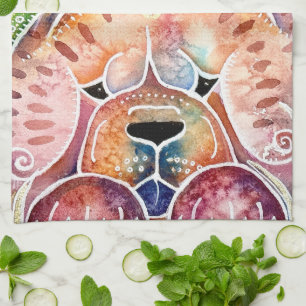 PRISM Chow rau glatt Geschirrtuch