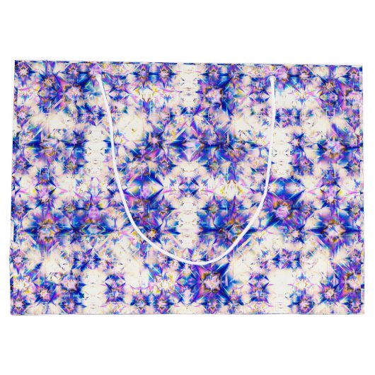 Prism Crystal Weihnachten Große Geschenktüte (Rückseite)