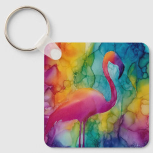 Prism Flamingo Schlüsselanhänger