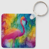 Prism Flamingo Schlüsselanhänger (Rückseite)