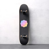 Prism Flower Mandala Custom-Cut Vinyl Sticker