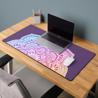 Prism Flower Mandala Desk Mat Schreibtischunterlage