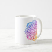 Prism Flower Mandala Mug Kaffeetasse (VorderseiteRechts)