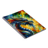 Prism Fury Dragon Notizbuch Notizblock (Rechte Seite)