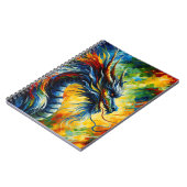 Prism Fury Dragon Notizbuch Notizblock (Linke Seite)