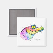 Prism Gator Magnet (Vorderseite/Rückseite)