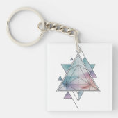 Prism Geometry Charm Schlüsselanhänger (Vorderseite)