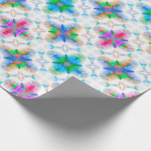 Prism Glow – Light in Motion Geschenkpapier (Ecke)