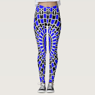 Prism Mandala ( Blau ) Leggings