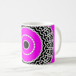 Prism Mandala ( Rosa ) Kaffeetasse