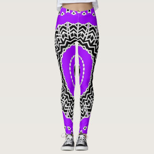 Prism Mandala ( Violett ) Leggings