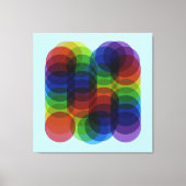 Prism Path Blue Leinwanddruck (Vorderseite)