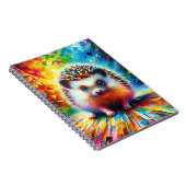 Prism Puff Igel Notizbuch Notizblock (Rechte Seite)