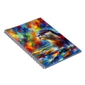 Prism Splash Otter Notizbuch Notizblock (Rechte Seite)