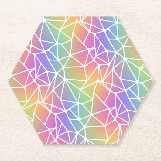 Prism Synapse Netz - Regenbogennetz : Untersetzer (Vorderseite)