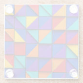 Prism Tile Glasuntersetzer (Rückseite)