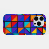 Prism Tile iPhone Hülle (Rückseite (Horizontal))