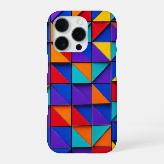 Prism Tile iPhone Hülle (Rückseite)
