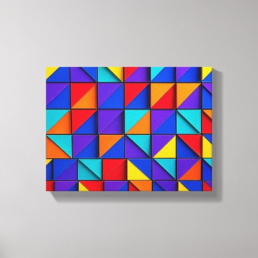 Prism Tile Leinwanddruck (Vorderseite)