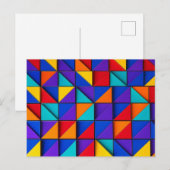 Prism Tile Postkarte (Vorne/Hinten)