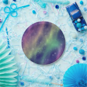 Prisma aurora: pappteller (Party)