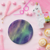 Prisma aurora: pappteller (Party)