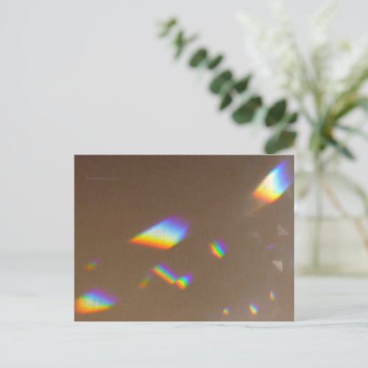 Prisma-Form PC 13 Postkarte (Stehend Vorderseite)