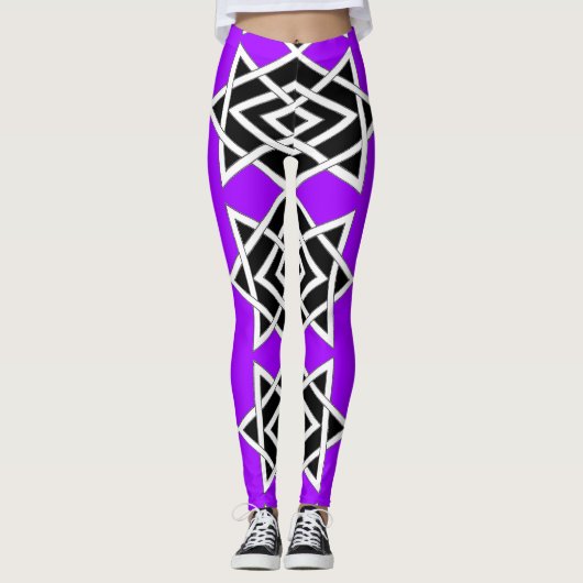 Prisma (lila) leggings (Vorderseite)
