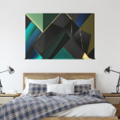 Prisma Lux Leinwanddruck (Insitu (Schlafzimmer))