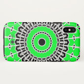 Prisma-Mandala (Grün) Case-Mate iPhone Hülle (Rückseite (Horizontal))