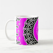 Prisma-Mandala (Rosa) Kaffeetasse (Links)