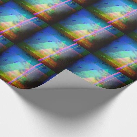 Prisma-Power-Geschenk-Verpackung Geschenkpapier (Ecke)