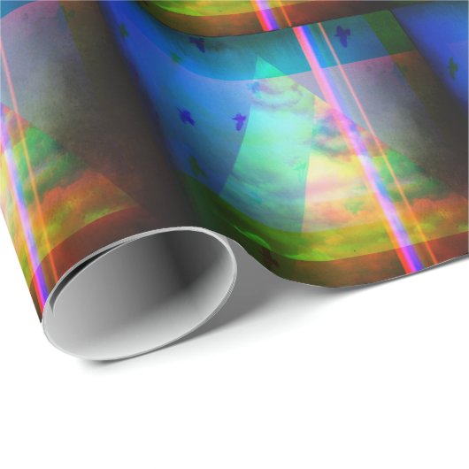 Prisma-Power-Geschenk-Verpackung Geschenkpapier (Rolleneckpunkt)